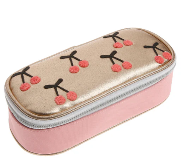 JEUNE PREMIER - Pencil Box - Cherry Pompon