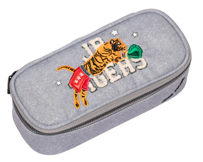 JEUNE PREMIER - Pencil Box - Boxing Tiger (Grey)