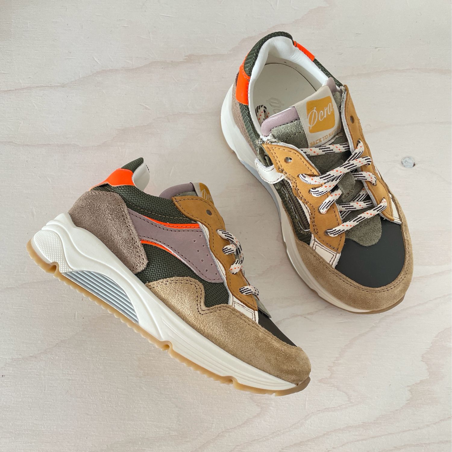 OCRA Sneaker Cappuccino Kaki