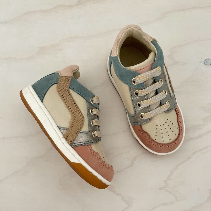 FALCOTTO - Sneaker Abeia - Rose Milk Sage