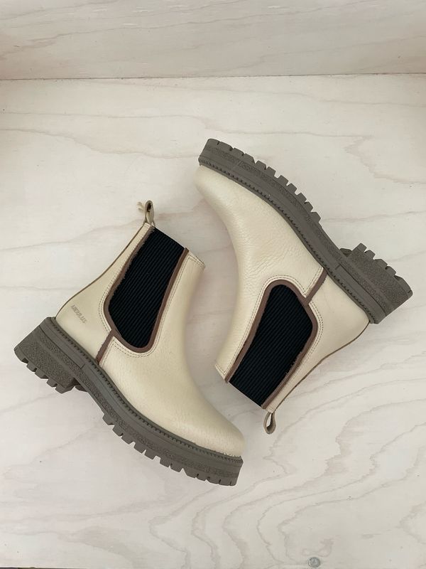 ANGULUS - Chelsea Boot - Butter Taupe