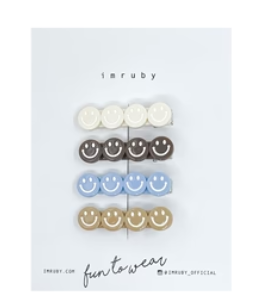 IMRUBY -  SMILEY ICONIC Set van 5 Clips