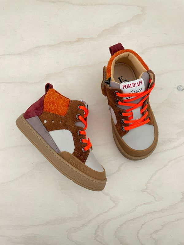 POM D&#39;API - Sneaker Mousse - Mastic DK Camel