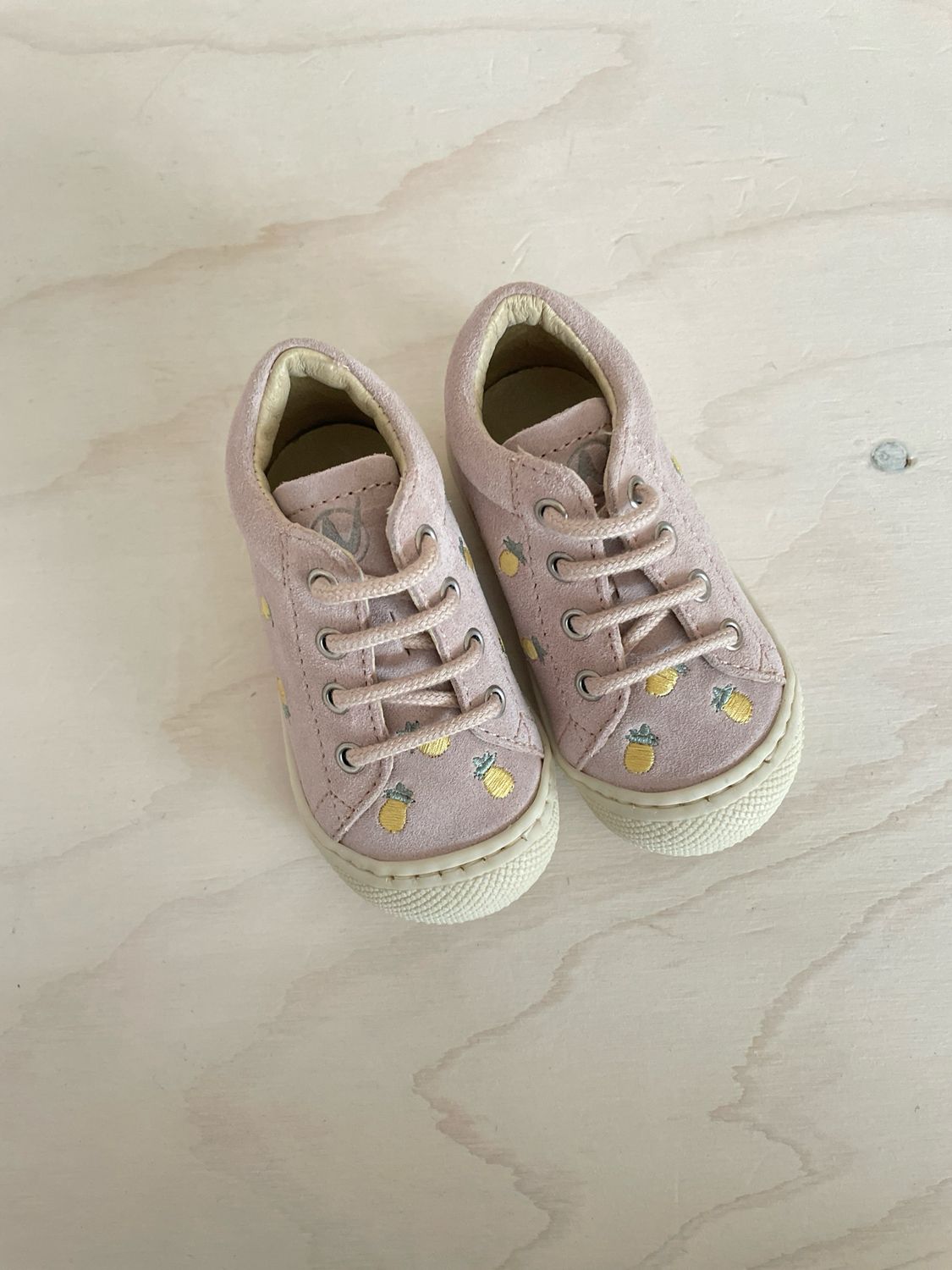 NATURINO - Préstapper Cocoon - Pineapples Suede Cipria