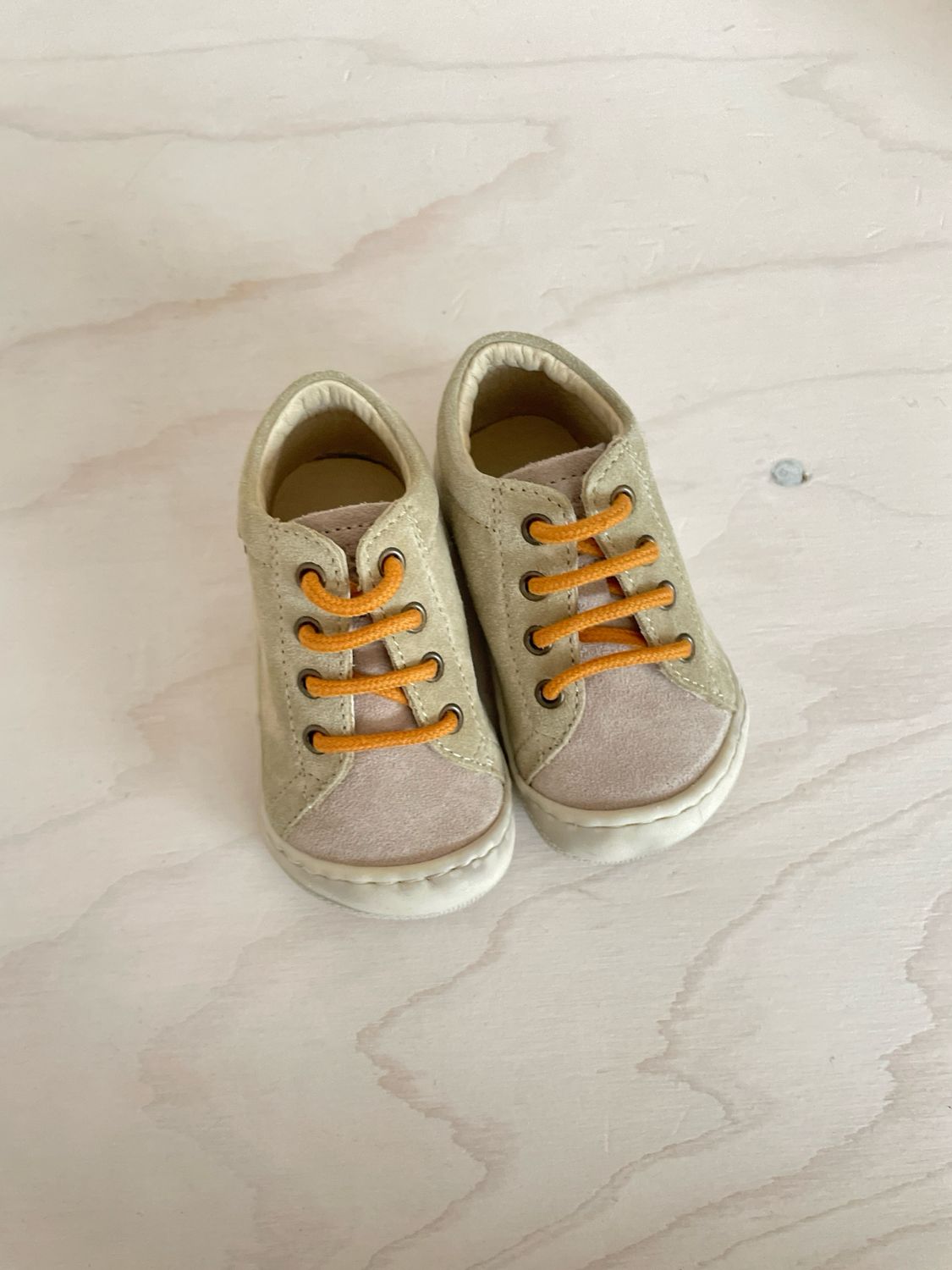 NATURINO - Préstapper Cocoon BAREFOOT - Beige Stone Orange