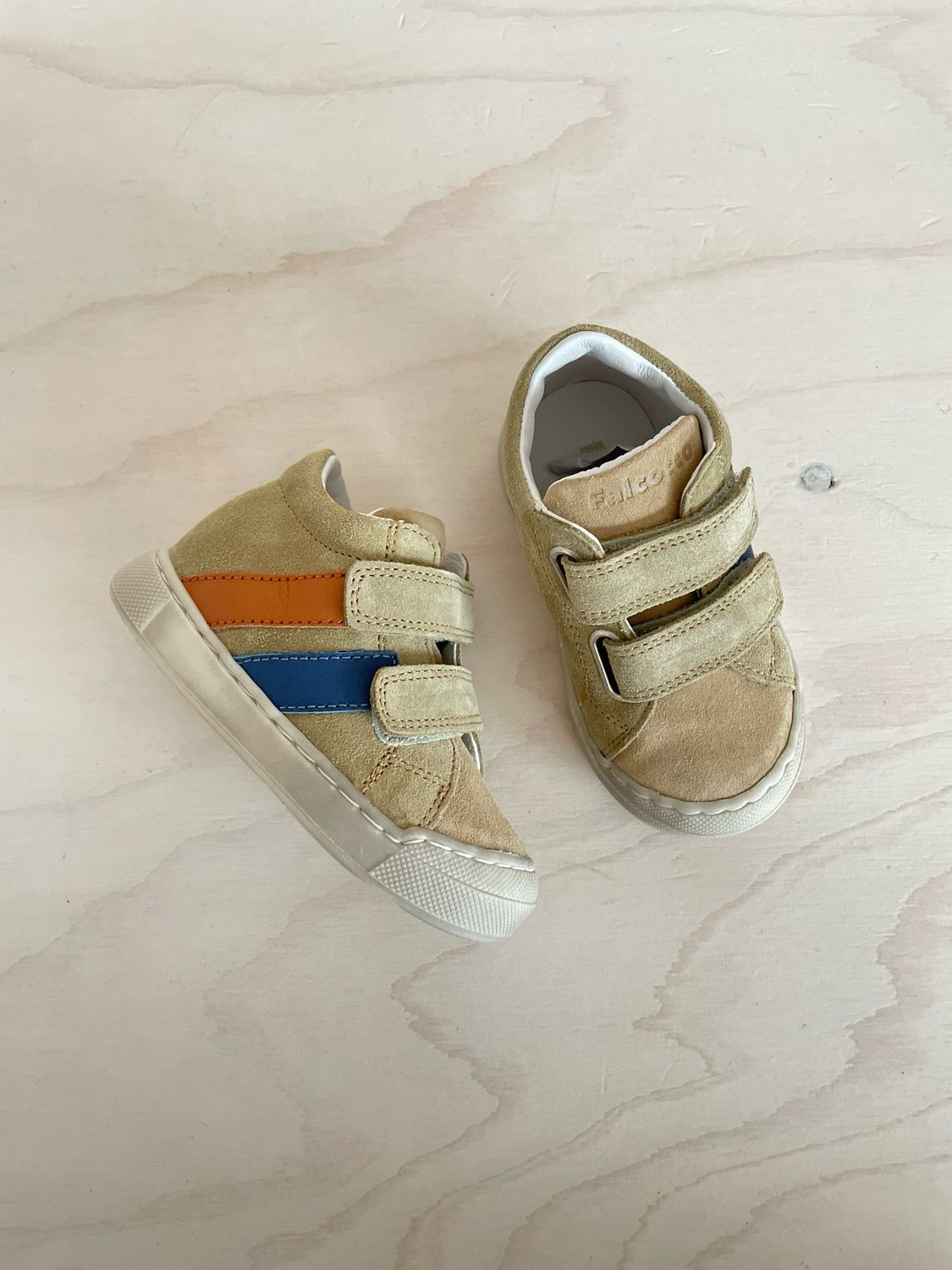 FALCOTTO - Sneaker Gazer - Sand Stone Warm Orange
