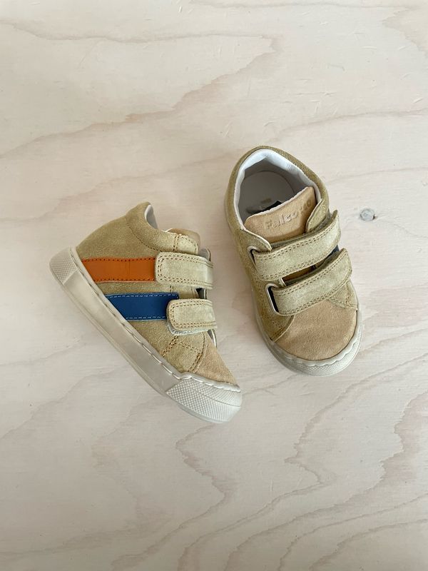 FALCOTTO - Sneaker Gazer - Sand Stone Warm Orange