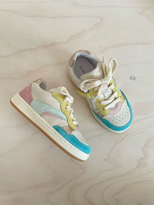 ROMAGNOLI - Lage Sneaker - Oceano Parelwit