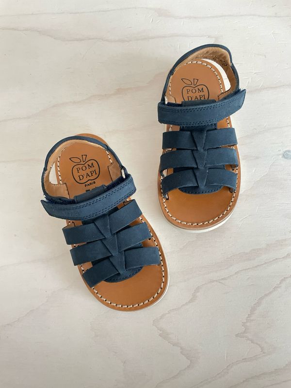 POM D&#39;API - Sandaal Waff New Boy - Navy
