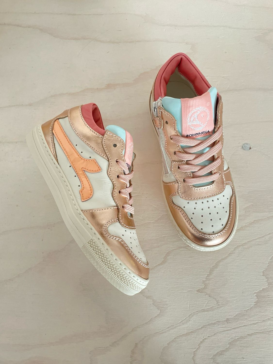 RONDINELLA - Lage Sneaker - Champagne Rose Dust