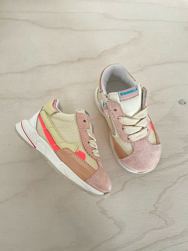 RONDINELLA - Runner Mini - Off White Rose Dust