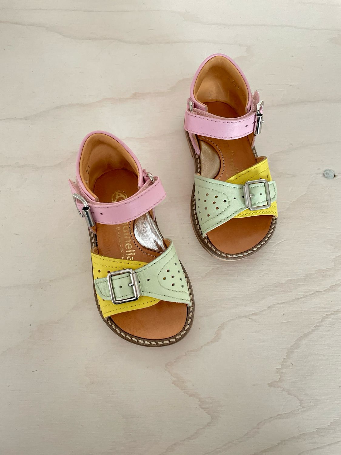 RONDINELLA - Sandaal Mini - Limone Pink