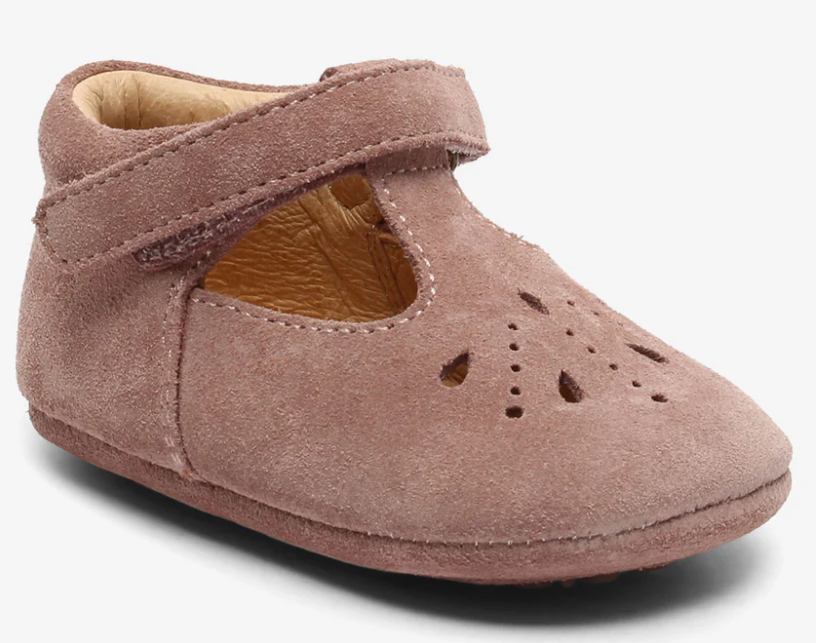 BISGAARD - Baby Pantoffel Bloom - Rose