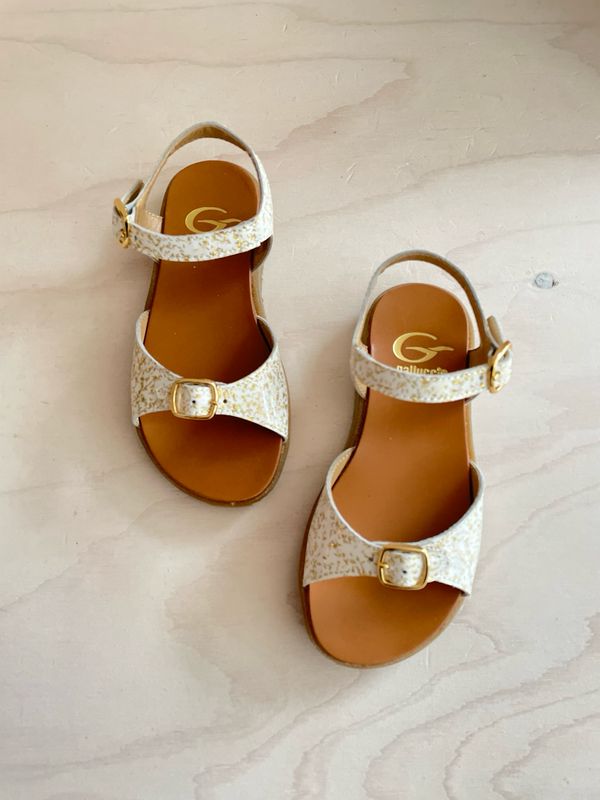 GALLUCCI - Sandaal - Bianco Oro