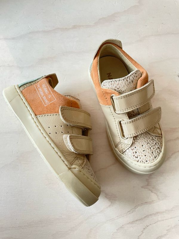 NATURINO - Sneaker Trajan - Milk Apricot Platinum