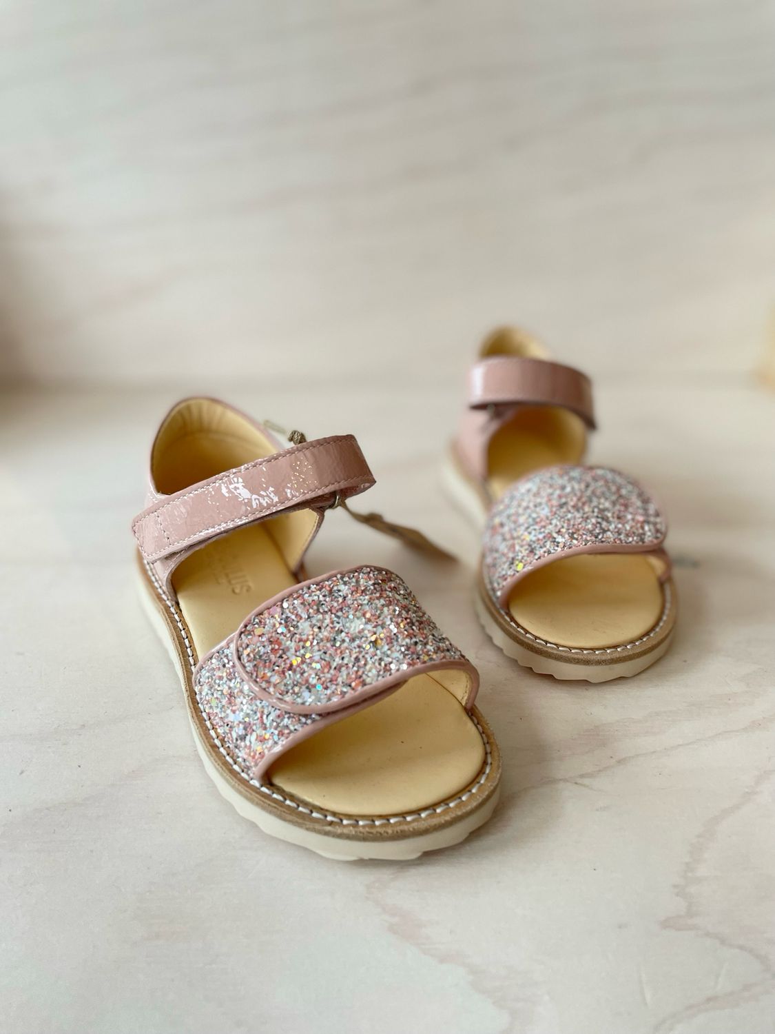 ANGULUS - Sandaal - Rose Glitter