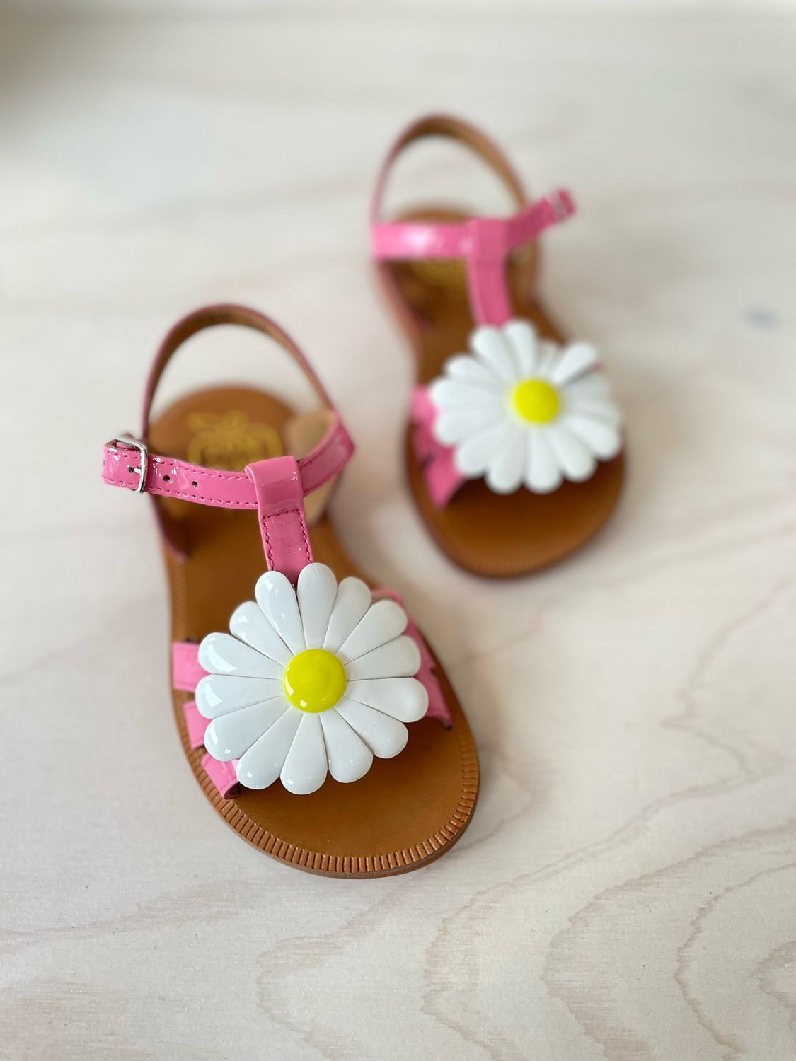 POM D&#39;API - Sandaal Plagette Big Flo - Bubblegum