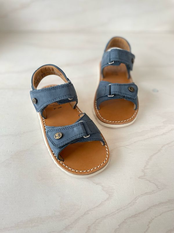 POM D&#39;API - Sandaal Waff Easy - Blue