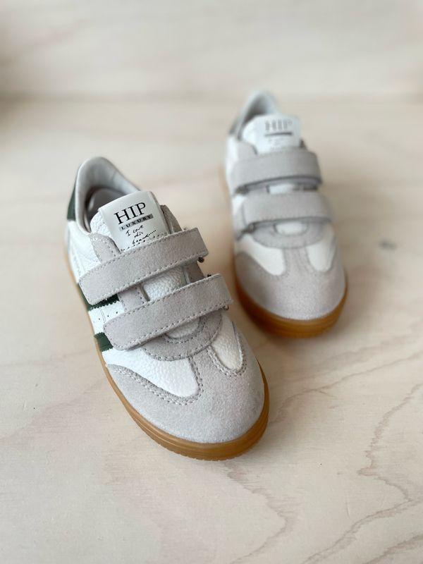 HIP - Sneaker Velcro - White Green