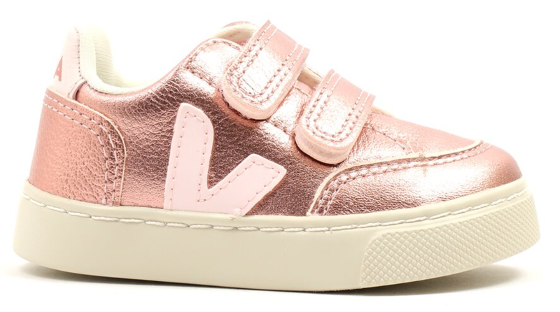 VEJA – Sneaker V-12 - Rose Metallic Nacré