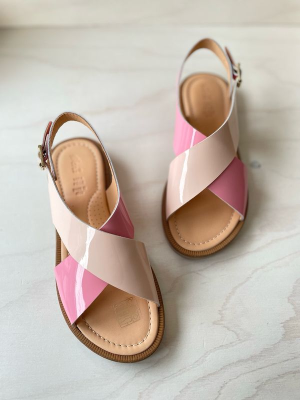 OCRA - Sandaal Cross - Piggy Pink