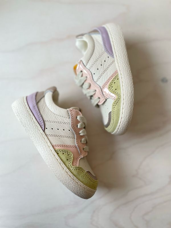 OCRA - Lage Sneaker - Lime Pink