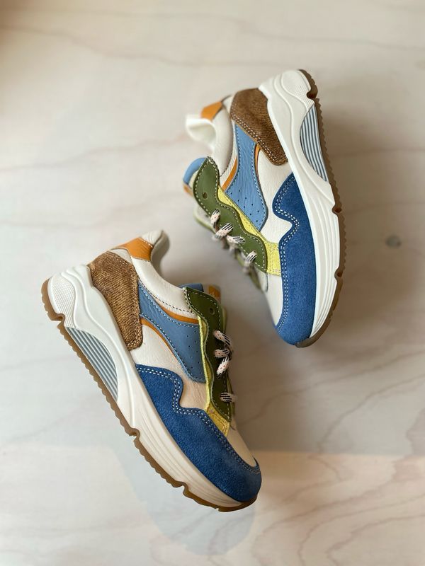 OCRA - Sneaker Runner - Jeans Verde