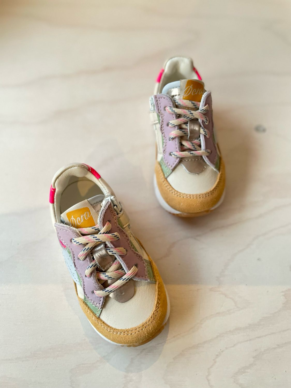 OCRA - Sneaker Runner mini - Peach Lila Pink