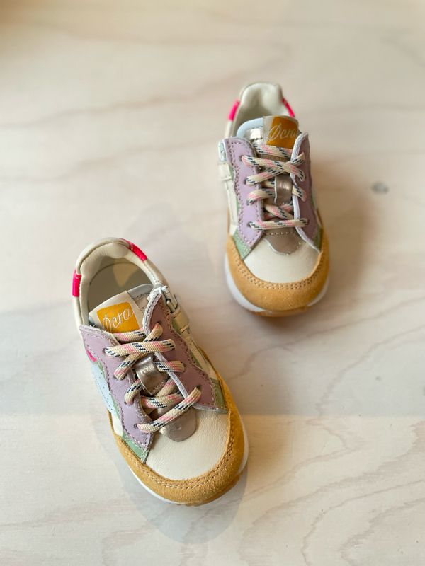 OCRA - Sneaker Runner mini - Peach Lila Pink