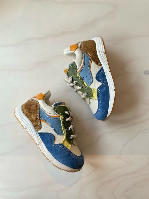 OCRA - Sneaker Runner mini - Jeans Verde