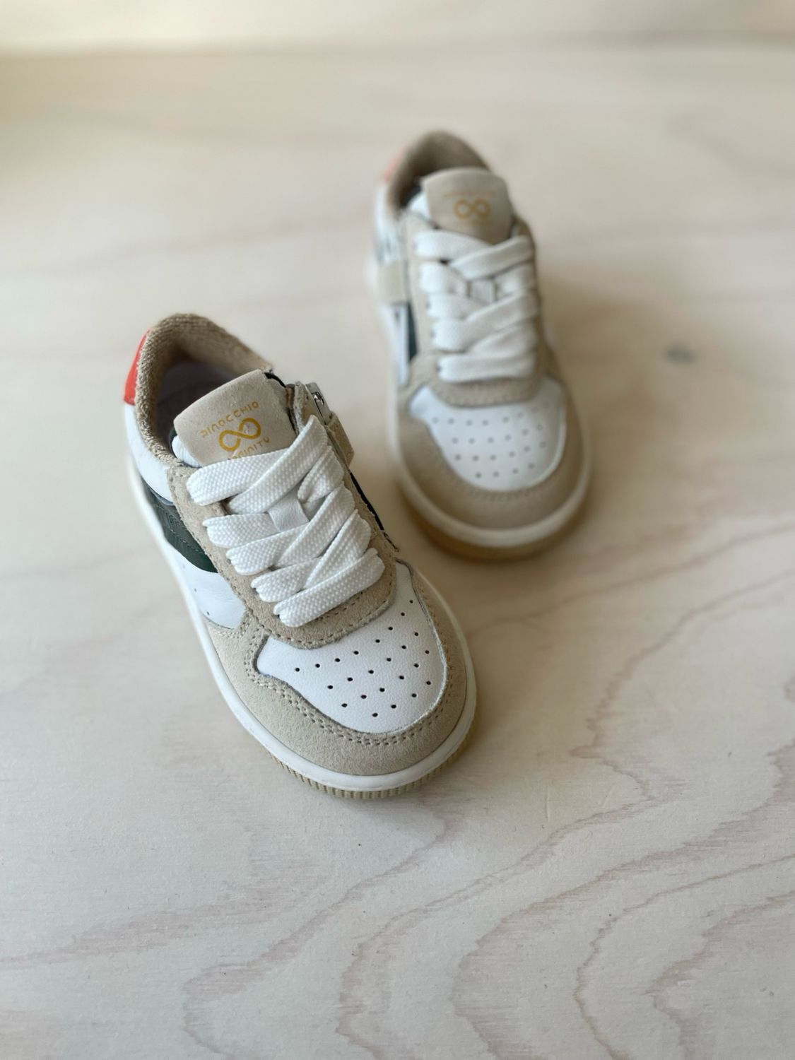HIP - Lage Sneaker - Beige Green