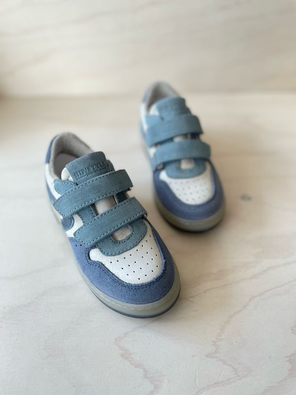 HIP - Lage Sneaker Velcro - Jeans