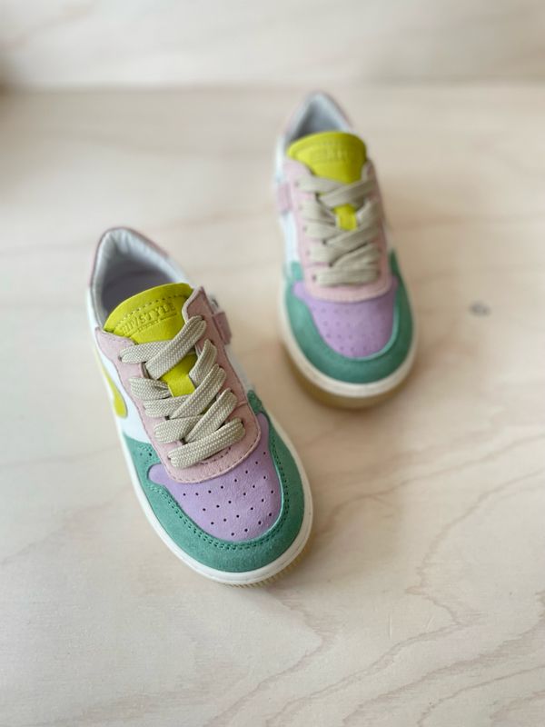 HIP - Lage Sneaker - Pastel Multi