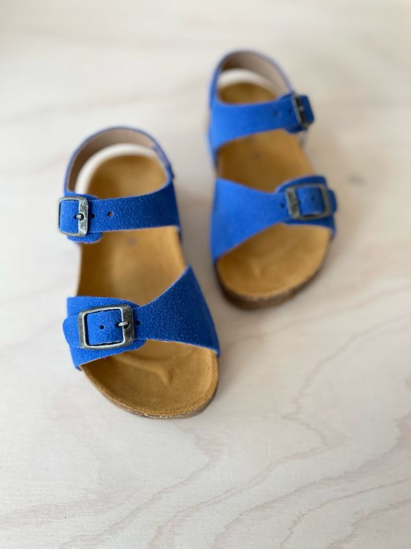 CONFETTI - Sandaal met gesp - Kobalt Blauw