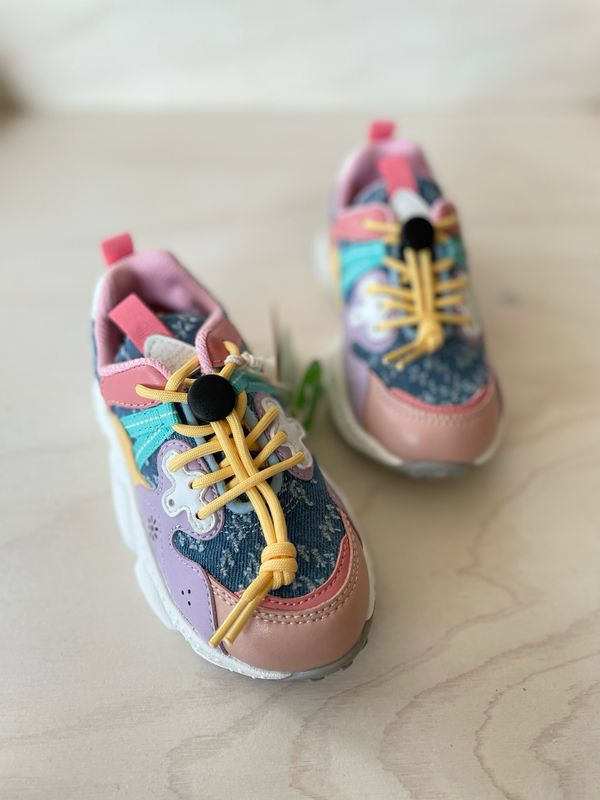 NATURINO x FLOWER MOUNTAIN - Sneaker - Ice Jeans Grey