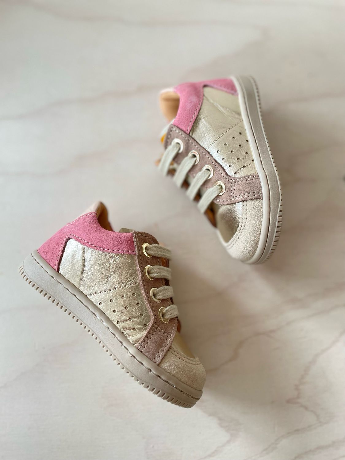 OCRA - Sneaker mini - Plata Rosa