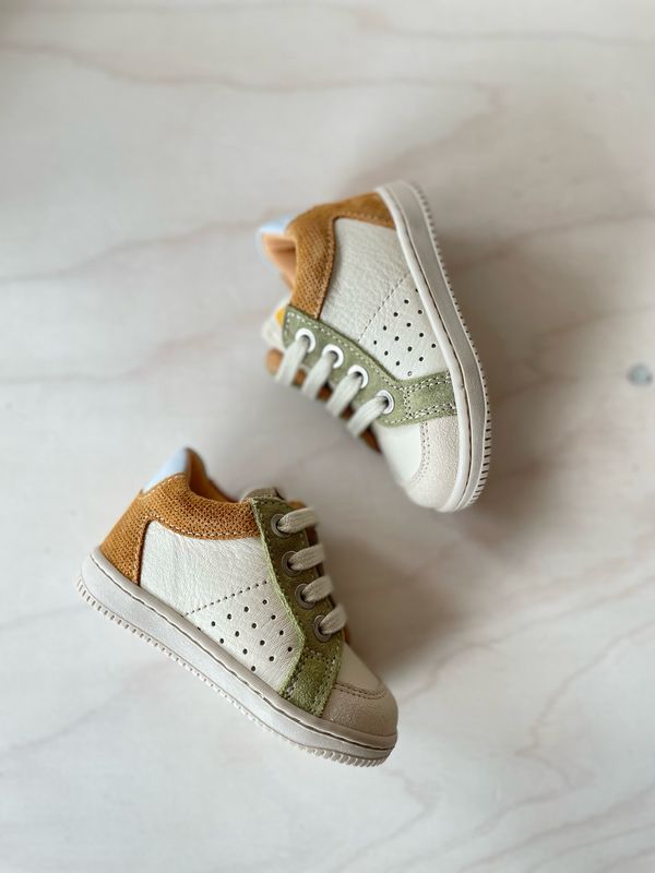 OCRA - Sneaker mini - Off White Verde