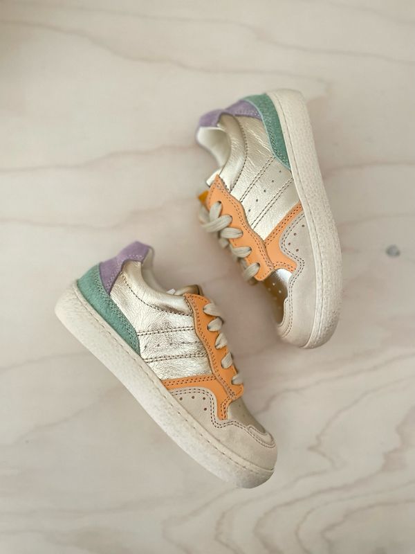 OCRA - Lage Sneaker - Plata Peach