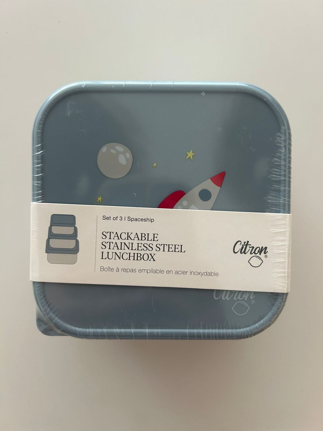 CITRON - Snackbox (set van 3) - Spaceship