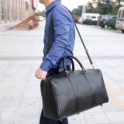 Leather Duffel Bag