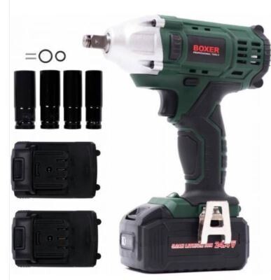 Boxer S-serie 1/2&#39;&#39; Slagmoersleutel -5 amp.24.4V accu.