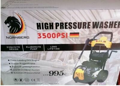 Benzine hogedrukreiniger profecioneel 7PK.