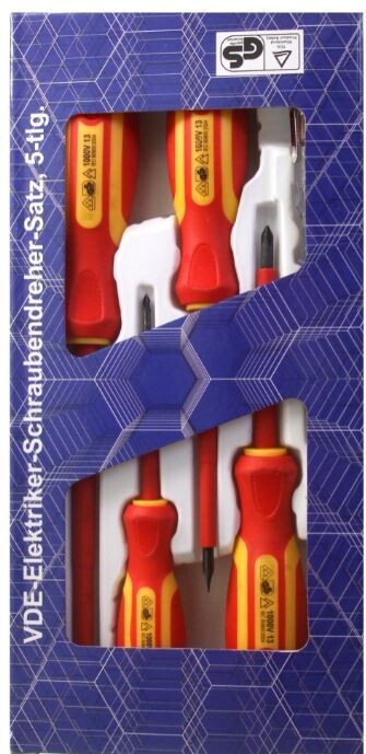 VDE gekeurd Elektro Schroevendraaierset Geisoleerd.