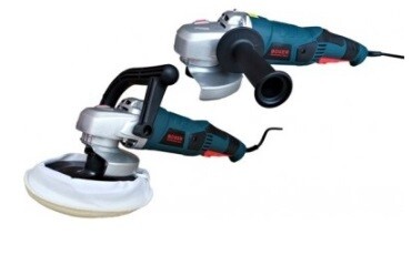 Boxer Haakse Slijper en Polijstmachine - 2 in 1 set - 2450W