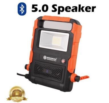 Werckmann FCL-76012AT - Led-werklamp met Bluetooth-luidspreker.