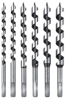 Slangenboren set 230 mm 6-dlg. 6-20 mm