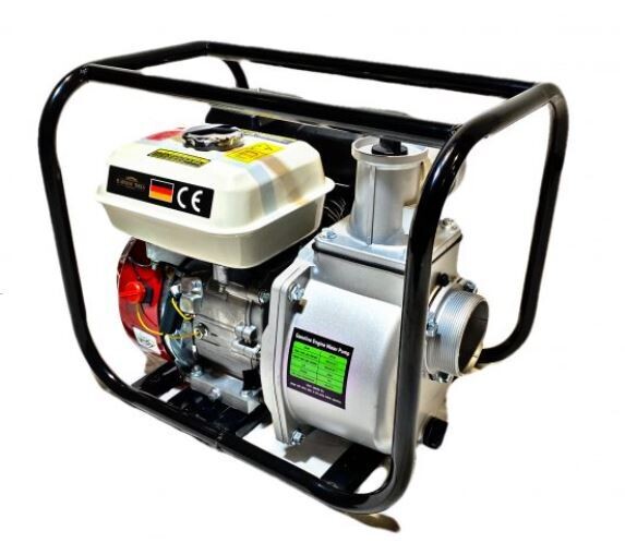 Benzine waterpomp 6,5 KW 50mm.