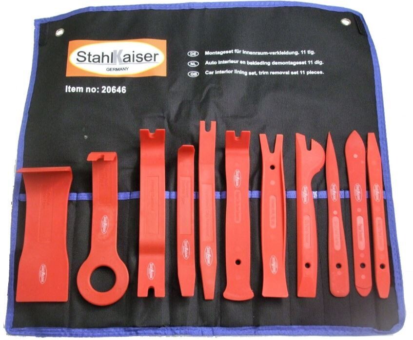 Stahlkaiser auto interieur demontage set 11-dlg.