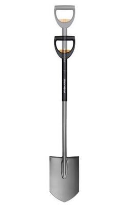 Fiskars Telescopische Tuinspade - Spits - Totale lengte 125 cm