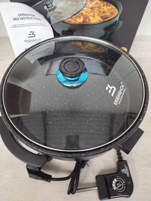 Eisenbach elecktrische pizzapan hapjespan, 32 cm .